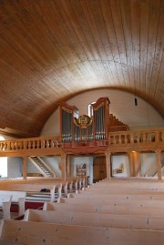 Vue intérieure en direction de l'orgue Moser. Cliché personnel