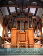 Grand Orgue Ott de la Mount Angel Abbey dans l'Oregon (USA). Crédit: www.martinottpipeorgan.com/