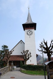 Eglise de Wimmis. Cliché personnel (avril 2010)