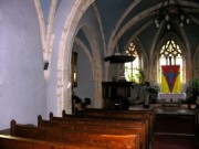 Intérieur de l'église des Verrières-Meudon. Cliché personnel