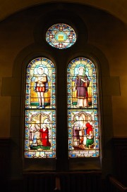 Verrière au Sacré-Coeur (signée de Bar-le-Duc, 1904). Cliché personnel