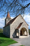 Vue extérieure de la chapelle. Cliché personnel (fin avril 2010)