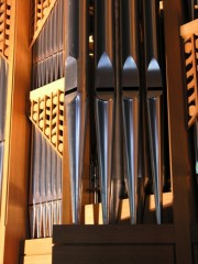 Autre détail de l'orgue des Verrières. Cliché personnel
