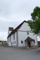 Vue de l'église St-Martin, Egerkingen. Cliché personnel (mai 2010)