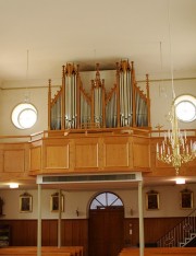 Vue de l'orgue au zoom. Cliché personnel