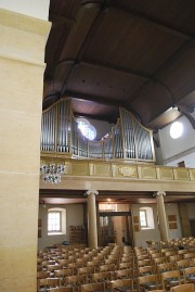 Autre vue de l'orgue depuis le bas-côté droit. Cliché personnel
