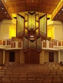 Orgue Erwin Fehrle (1972) de la Dutch Reformed Church–Johannesburg East Irene. Crédit: http://www.irenepipeorgan.com/