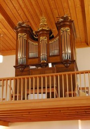 Vue rapprochée de l'orgue. Cliché personnel