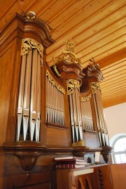 Vue du buffet de l'orgue (1868). Cliché personnel