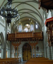 Vue d'ensemble de l'orgue Goll. Cliché personnel