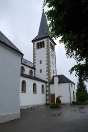 Vue de l'église catholique de St. Antoni. Cliché personnel