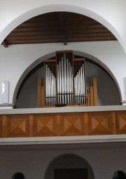 Une dernière vue de l'orgue Walcker (1967). Cliché personnel