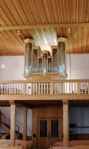 Vue de l'orgue depuis la nef. Cliché personnel