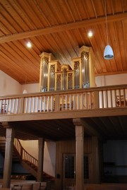 Une dernière vue de l'orgue A. Hauser de Suhr. Cliché personnel