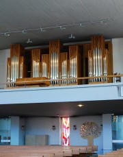 Une dernière vue de l'orgue Kuhn. Cliché personnel