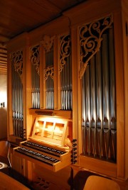 Console de l'orgue. Cliché personnel