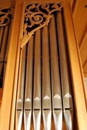 Vue de la tourelle droite de l'orgue. Cliché personnel