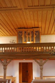 Une dernière vue de l'orgue Kuhn. Cliché personnel