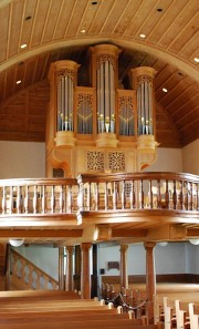 Vue de l'orgue Metzler. Cliché personnel