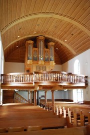 Une dernière vue de l'orgue Metzler. Cliché personnel