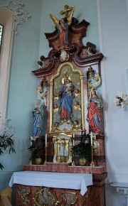 Vue de l'autel secondaire gauche. Cliché personnel