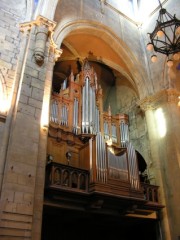 Collégiale de Neuchâtel, l'orgue Walcker (1870). Cliché personnel