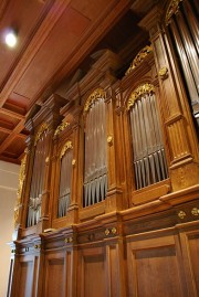 Vue du buffet de l'orgue. Cliché personnel