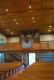 Vue intérieure en direction de l'orgue Metzler. Cliché personnel