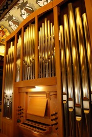 Vue de la Montre de l'orgue. Cliché personnel