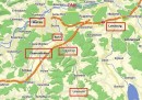 Situation de Gränichen. Crédit: http://map.search.ch/graenichen