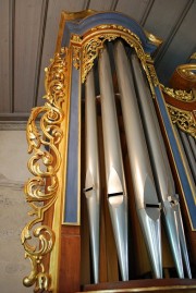 Tourelle gauche du grand buffet de l'orgue. Cliché personnel