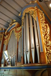 Tourelle droite du grand buffet de l'orgue. Cliché personnel