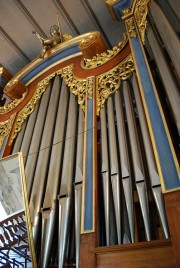 Vue de la Montre du grand buffet de l'orgue. Cliché personnel