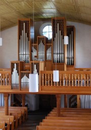 Belle vue de l'orgue prise depuis la chaire. Cliché personnel