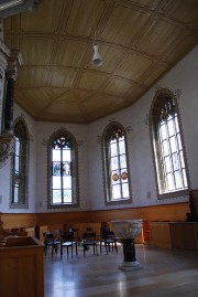 Vue du choeur de l'église. Cliché personnel