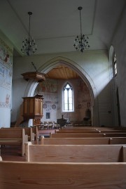 Vue intérieure en direction du choeur. Cliché personnel