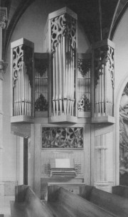 Orgue de choeur Casavant de la Cathédrale de Chicago. Crédit: www.uquebec.ca/musique/orgues/