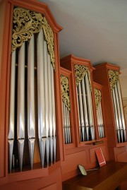 Vue du buffet en tribune (orgue). Cliché personnel