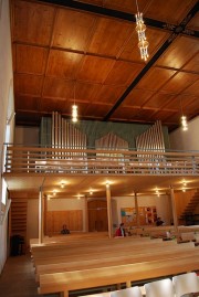 Une dernière vue de l'orgue Kuhn de cet édifice. Cliché personnel