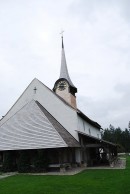 Vue extérieure de l'église de Würzbrunnen. Cliché personnel