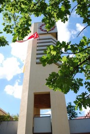 Vue extérieure de l'église catholique, Ostermundigen. Cliché personnel