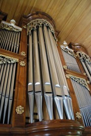 Vue de la façade de l'orgue. Cliché personnel