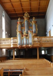 Vue de l'orgue. Cliché personnel