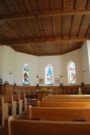 Vue intérieure de la nef de cette église. Cliché personnel