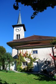 Vue de l'église de Grosshöchstetten. Cliché personnel
