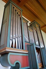 Autre vue de la Montre de l'orgue. Cliché personnel