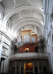 Vue de l'orgue depuis l'entrée du choeur. Cliché personnel