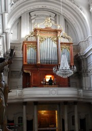Vue de l'orgue depuis le côté Sud. Cliché personnel