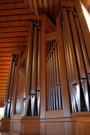 Vue de la Montre de l'orgue. Cliché personnel