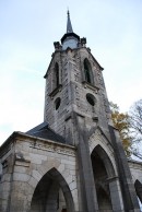 Vue de l'église de St-George. Cliché personnel